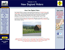 Tablet Screenshot of newenglandriders.org